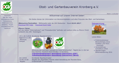 Desktop Screenshot of ogv-kronberg.de