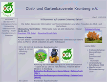 Tablet Screenshot of ogv-kronberg.de